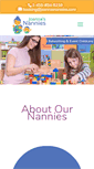 Mobile Screenshot of joannasnannies.com